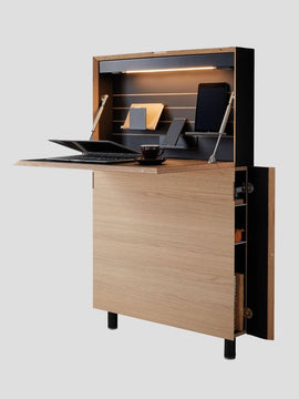 Homeoffice Sekretär Smart mit integrierter Beleuchtung