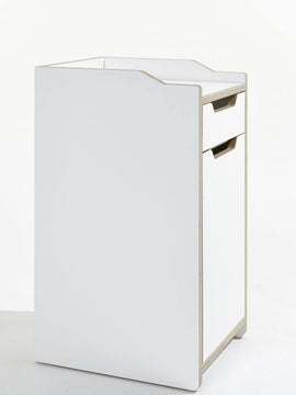 Plane Container mit Tür