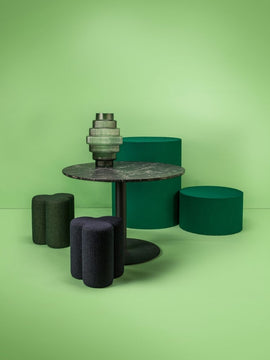 Hocker Stool Clover Boucle - Pols Potten